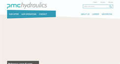 Desktop Screenshot of pmchydraulics.com